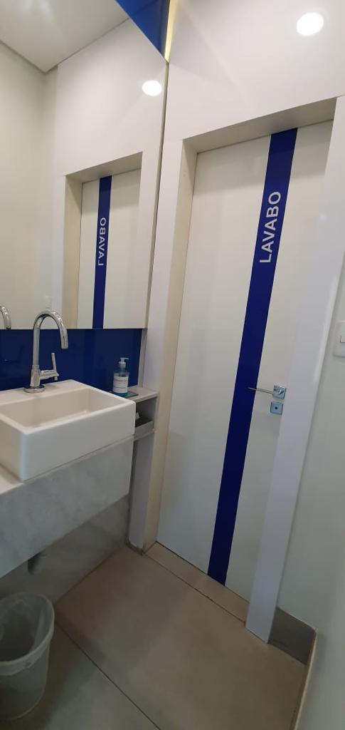 Corredor da clínica
